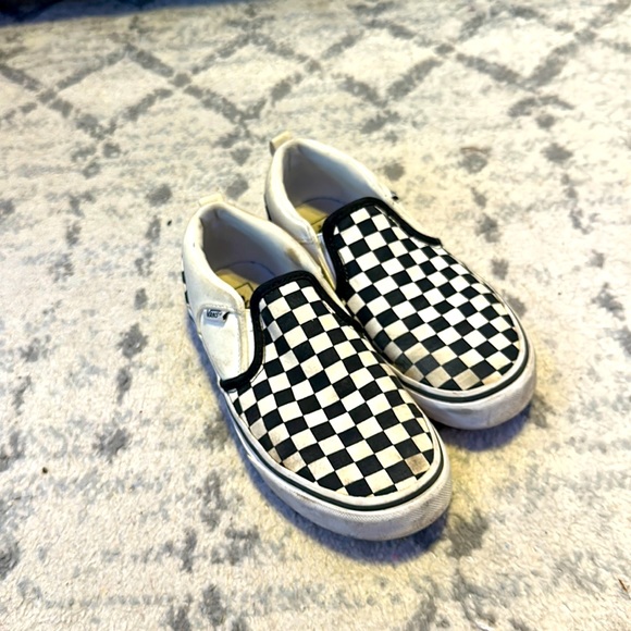 Vans Shoes Black And White Checkered Vans Poshmark
